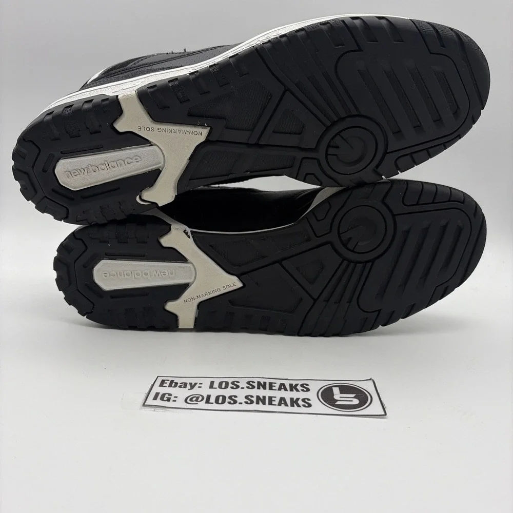 Size 12 - New Balance 550 Black White (BB550SV1)
